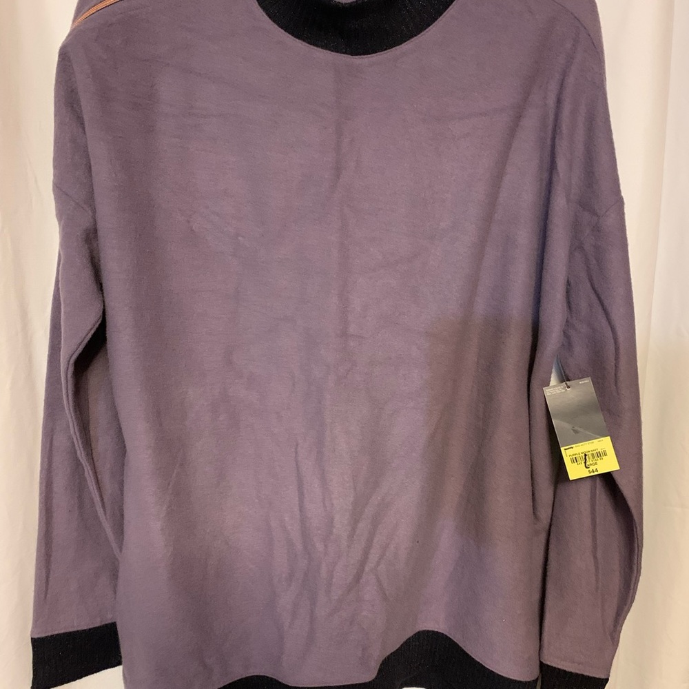 Xersion Purple Activewear Sweater Size L